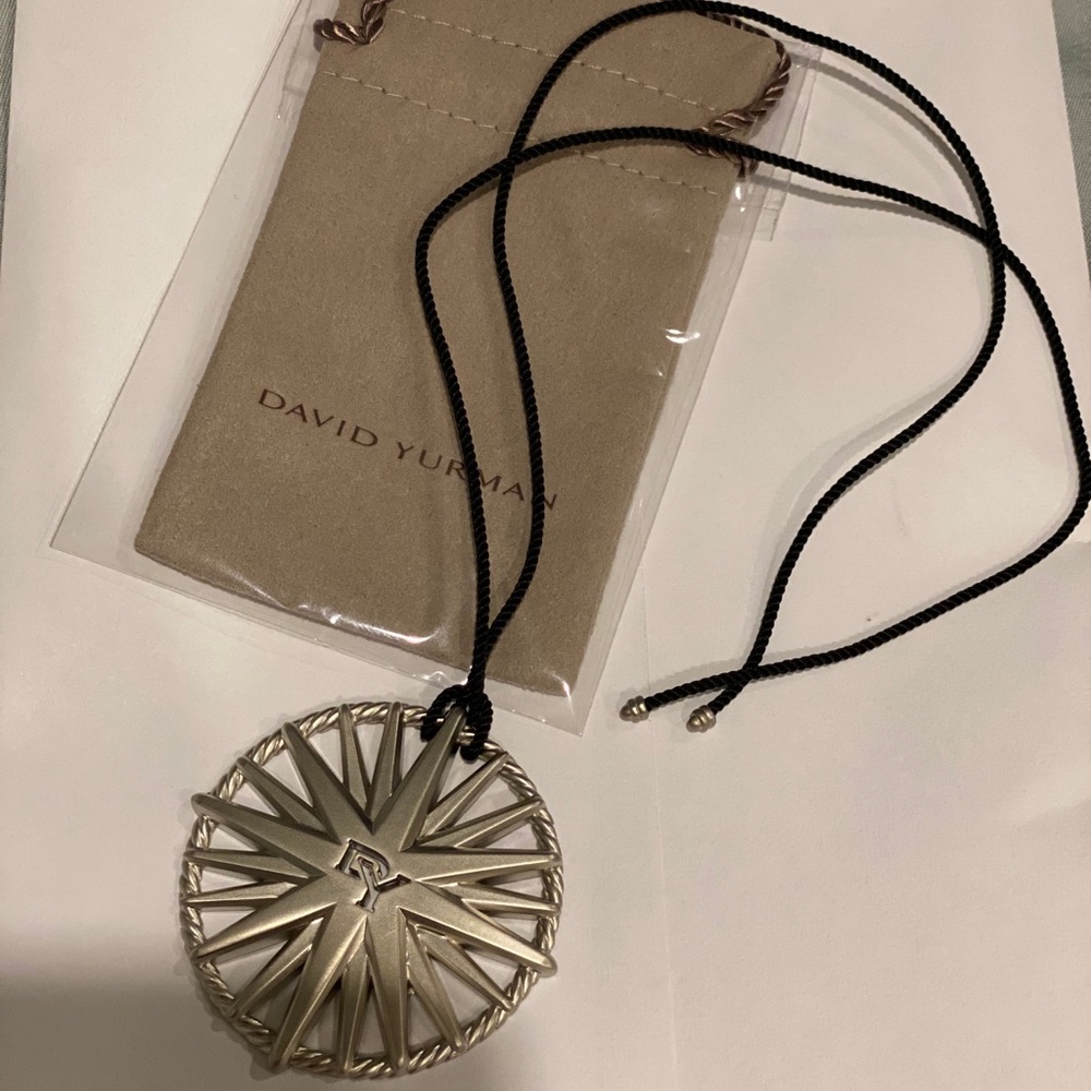 Corded David Yurman pendant / necklace